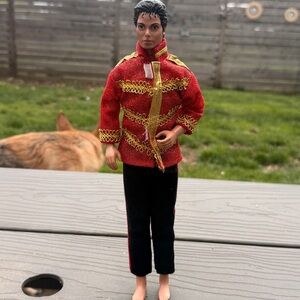 Rare Vintage 1984 Michael Jackson 12” Doll American Music Awards Stage Outfit